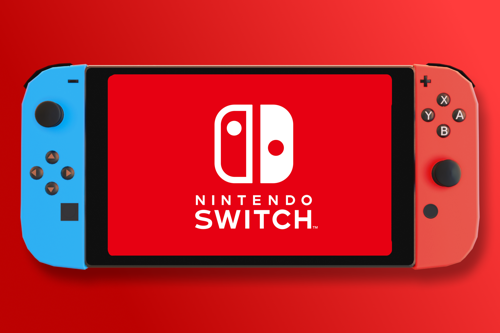Nintendo Switch Model (Rigged and animatable!) preview image